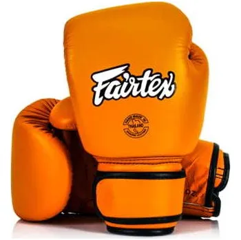 Boxerské rukavice Fairtex Boxerské rukavice BGV16 - oranžové - BGV16_ORANGE Velikosti: 16 oz