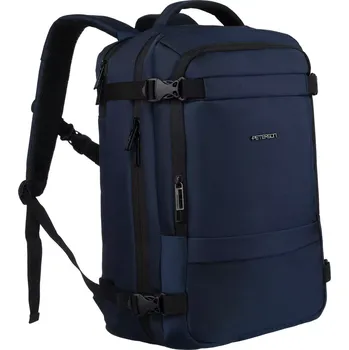 Cestovní taška PETERSON Příruční zavazadlo - batoh PTN PL-FK01-6470 40x30x15 NAVY