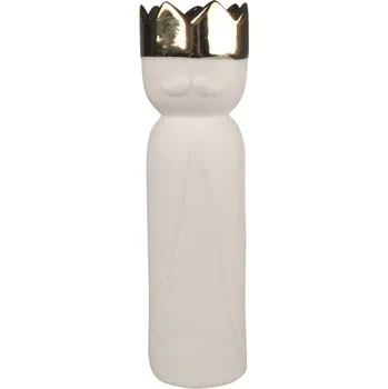 Svícen Svícen porcelánový z kolekce Tří králů 5,5 x 21 x 5,5 cm