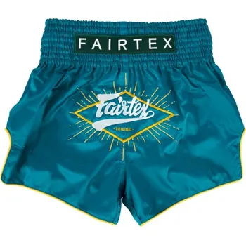 Thai šortky Fairtex BS1907 Focus - zelené - BS1907Green Velikosti: XXL
