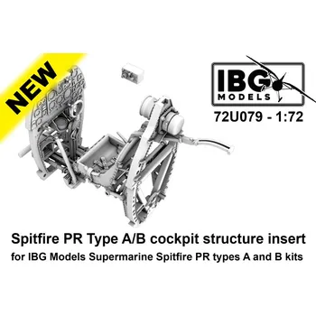 Plastikový model 1/72 Spitfire PR Type A/B/C/E Cockpit structure
