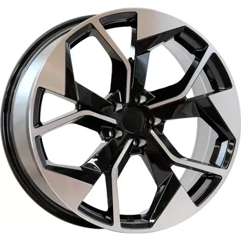 Alu kolo Alu kola AGT 18252, 18x8 5x112 ET35, černá + leštění