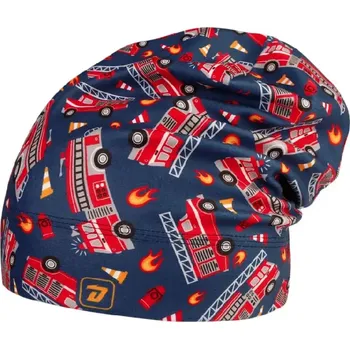 Pokrývka hlavy Flísová čepice Dráče Yetti - vzor 37 - šedomodrá - hasiči