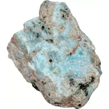 Přírodní kámen Larimar surový, dovezený z Dominikánské republiky 107g (krásný kus )