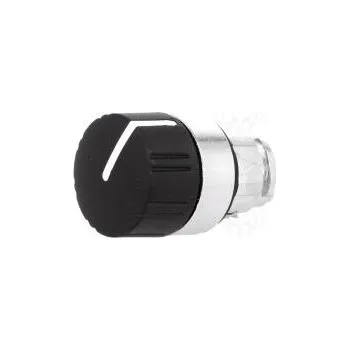 vypínač Přepínač otočný 2 polohy 22mm černá Podsv není IP66 -25÷70°C