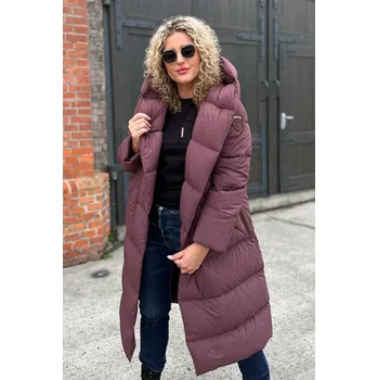 Dámská dlouhá bunda BLAUER 25WBLDK03168 vínová Velikost: L