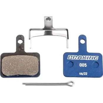 Brzdová destička brzdové destičky pro systémy SHIMANO, BRAKING (směs Race World Cup) 2 ks v balení C009-0046