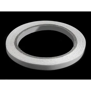 Lepicí páska Oboustranná lepicí páska šíře 8 mm, 10 mm, 12 mm, barva 1 (8 mm) transparent