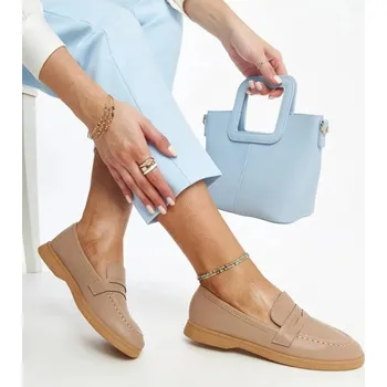 Dámské polobotky Solea polobotky hnědé z eko kůže – pohodlné, 38 i240_206470_2:38