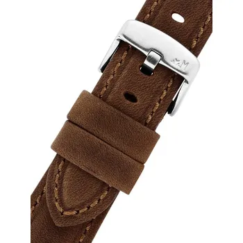 Kožený řemínek Morellato Perugino 6121D71.032 M, hnědý - 20 mm