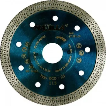 Řezný kotouč Maxilla diamantový kotouč KCO 23, 115 mm