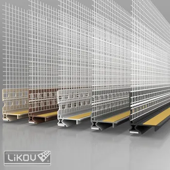Stavební profil LIKOV LS2-ADAPT COLOR lišta okenní začišťovací 2D 6mm, délka 2,6m RAL 8024
