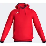 JOMA COMBI PREMIUM MIKINA S KAPUCÍ UNISEX - Červená, Tmavě modrá - velikost 5XS