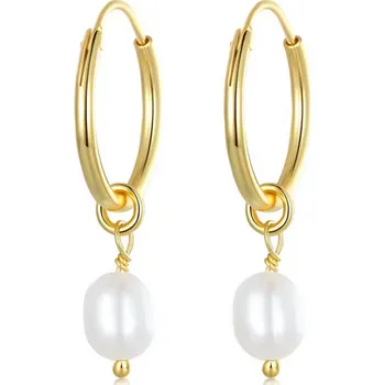 Náušnice Prosperk Náušnice zlaté s perlou