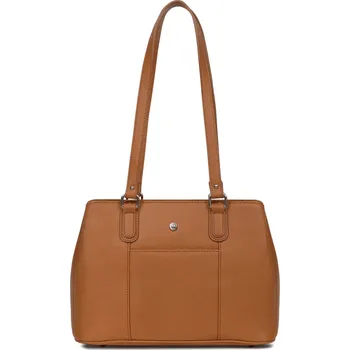 Kabelka Dámská elegantní kabelka Hexagona Kalana - hnědá