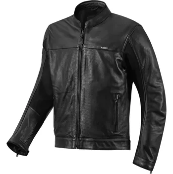 Moto bunda SEVENTY DEGREES Kožená bunda na motorku Seventy Degrees SD-JL4 Legend Classic černá 3XL