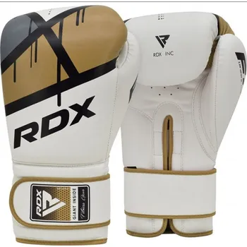 Boxerské rukavice RDX Boxerské rukavice F7 Ego - zlaté - BGRF7GL_NEW Velikosti: 14 oz
