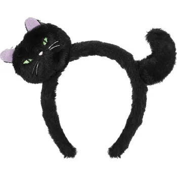 Čelenka Čelenka černá s kočičkou