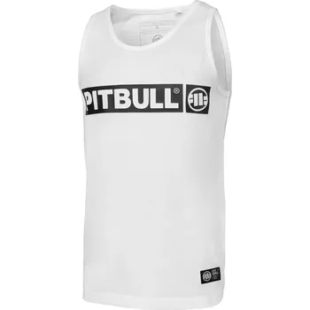 Pánské tílko Pitbull West coast Pánské tílko Hilltop 190 Spandex SERIES - bílé - PWC_PTHILLTOP_WHTNEW Velikosti: XL