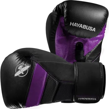 Boxerské rukavice Hayabusa Boxerské rukavice T3 - černo/fialové - HB_BOXT3_PURPLE Velikosti: 12 oz