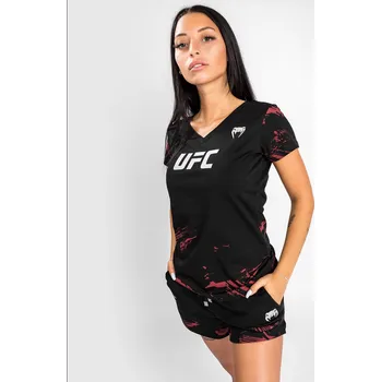 Dámské tričko Dámské tričko VENUM UFC Authentic Fight Week 2.0 - černé - VNMUFC-00126-001 Velikosti: L