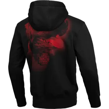 Pánská mikina PitBull West Coast Pánská mikina s kapucí SAN DIEGO IV - černá - PWC_KSDIEG20_BLK Velikosti: M