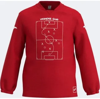 Dětská mikina JOMA KIDS CAMP SWEATSHIRT RED Velikost: 3 (7XS), Barva: RED
