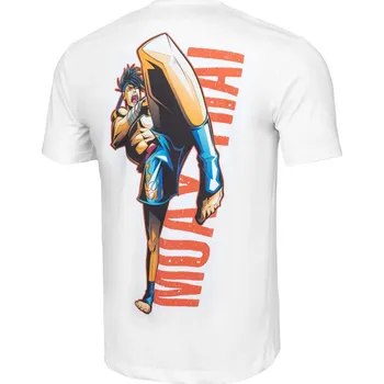 Pánské tričko PitBull West Coast Triko Muay Thai Champions - bílé - PWC_MTHAICHAMPS_WHT Velikosti: XL