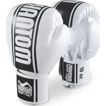 Boxerské rukavice PHANTOM Boxerské rukavice "MT-Pro" - bílo/černé - PHBGMTPROPU-WS Velikosti: 12 oz