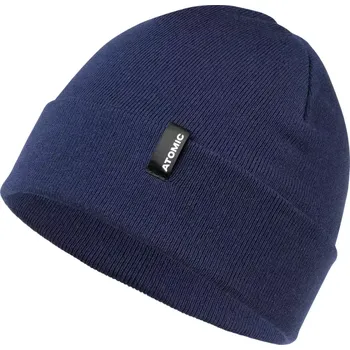 Čepice Atomic ALPS ROLLED CUFF BEANIE-DARK BLUE