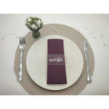 Svatební dekorace Svatební jmenovka z plexiskla Obdélník - D-decor