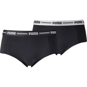 Kalhotky Dámské kalhotky PUMA WOMEN MINI SHORT 2P PACK 90785303 BLACK XL