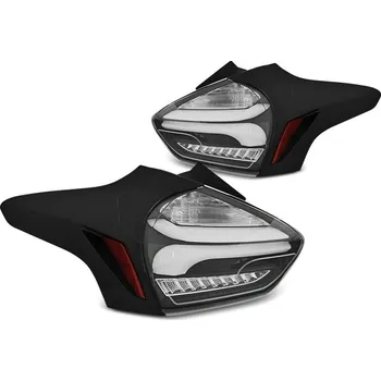 Zadní světlomet Zadní světla LED, s dynamickým blinkrem pro Ford Focus 3 (15-18) černá