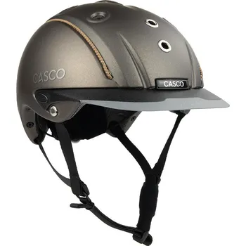 Jezdecká přilba CASCO Helma Prime Mistrall Casco, matná, hnědá Obvod hlavy: 50-54 cm