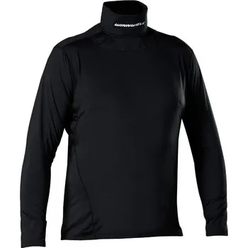 Pánské tričko Pánské tričko WinnWell Base Layer Top W/ Built-In Neck Guard Senior L
