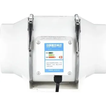 Odsávací ventilátor 220x70 mm 35 W Tichý potrubní ventilátor 2600 ot./min 120 m³/h Domácí koupelnový a kuchyňský nástěnný čistič vzduchu