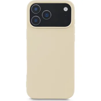 Pouzdro na mobilní telefon Hama Fantastic Feel, kryt pro Apple iPhone 17 Pro Max, hebký povrch, béžový