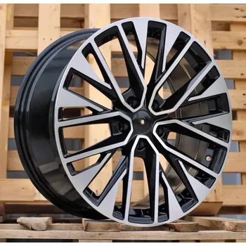 Alu kolo Alu kola Racing Line F733, 19x8.5 5x112 ET40, černá + leštění vhodné pro Audi A4 B9 (od 2015), Audi A6 (od 2018), Audi A6 Allroad C8 (od 2019), Audi S4 B9 (od 2016)