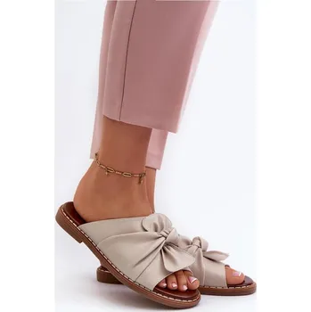 Dámské žabky Dámské žabky Step in style – koženka- plochý podpatek, 40 i240_196426_2:40