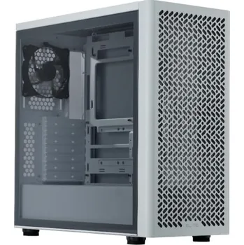 PC skříň Cooler Master case Elite 502 White Lite, Průhledná bočnice, ATX, 1x 120mm Fan, bílá