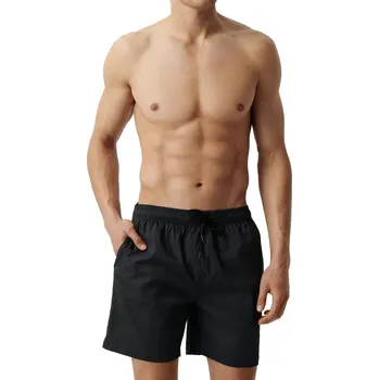 Pánské plavky Pánské plavky Atlantic černé- 4-way stretch- kapsy, černá XL i41_9999956908_2:černá_3:XL_