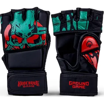 MMA rukavice MMA rukavice Ground Game Toxic - černé - GRGM_MMATOXIC_BLK Velikosti: L/XL