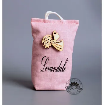 Vonný olej Vonný pytlíček - Levandule, anděl štěstí, starorůžový