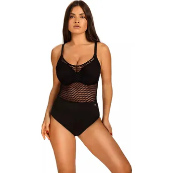 Dámské plavky Dámské jednodílné plavky Lili5 964LI5 19 - SELF černá 75/E