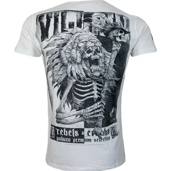 Pánské tričko Yakuza Premium Pánské tričko YPS-3605 - bílé - 3605_WHT Velikosti: L