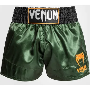 Oblečení pro bojové sporty Thai trenýrky VENUM CLASSIC - zeleno/černé - VENUM-03813-627 Velikosti: L