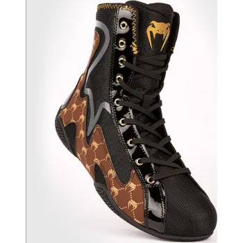 Boxerské rukavice VENUM Boxerské boty Elite Evo Monogram - černo/hnědé - VENUM-04346-124 Velikosti: 38