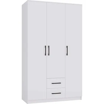 Šatní skříň Šatní skříň ROMA 3D2S bílá
