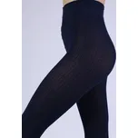 Teplé bavlněné punčochy Knittex 12115 Agata Plus Velikost: M, Barva: Modrá