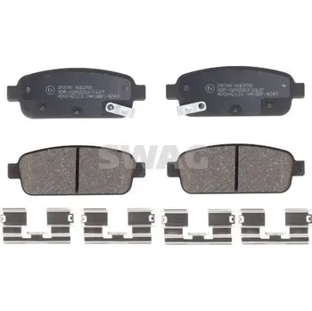 Brzdová destička Sada brzdových destiček, kotoučová brzda SWAG 40 91 6894